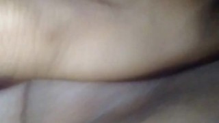 Short and sexy video, fingering my wife's pussy and making her squirt 