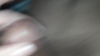 Up personal with a little tight pink pussy as she takes LONG HARD COCK!