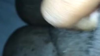 Late night squirt ( gotta be quite my roommate is hom)