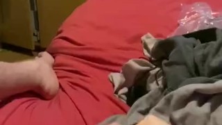 Had long sweaty wank session with my sex toy with cuming inside