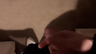 Male solo playing with dick 