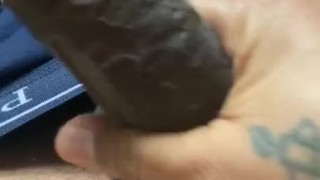 Hard cock wankin off 
