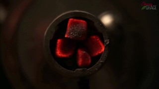 POV Hookah Blowjob with Oral Creampie