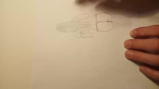 HOT ASS KELSI MONROE - DRAWING