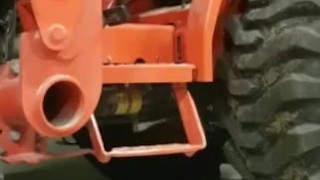 Amateur farm girl masturbating and orgasm on tractor