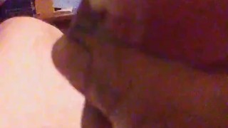 Powerful solo male strokes big thick cock till cuming multiple times