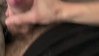 Wanking while he studies