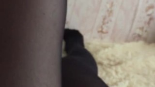 Сексуальное видео ножек в колготках