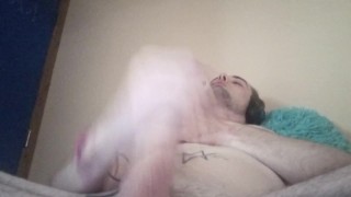 26 yo twink jacking off and eating cum