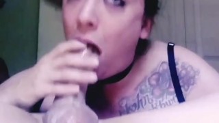 Hot Slobbering cum eating ORAL CREAMPIE facefuck 69 STYLE