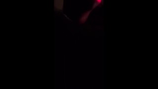 Stranger watches me fuck myself
