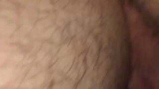Balls hanging in bed