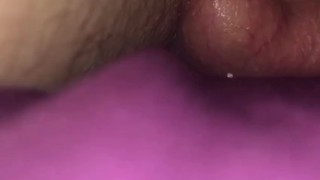 Balls hanging in bed