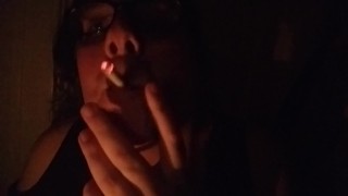 Summoning Our Dark Lord With Nicotine Whispers in the Pitch Black