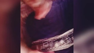 Hattabi4ik Self Pissing And Cumshot (Gold Rain) 