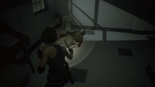 sexy cop runs around during corona outbrek