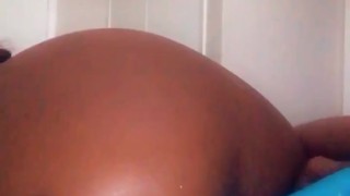 Horny petite fucking herself