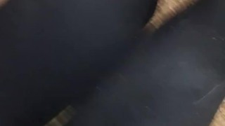 Sexy Legs In Nylons Tease