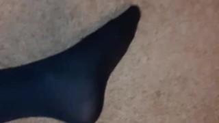 Sexy Legs In Nylons Tease