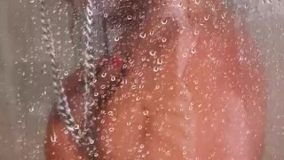 Erotic shower with Fire Beyond Nudity Founder
