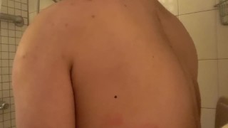 Spying on my step brother showering