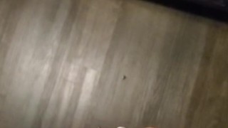 Masturbating in the bathroom part 2