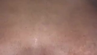 Teen rides dildo and cleans feet in shower 