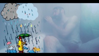 Sc Kyle Butler Sucks Shower Dildo