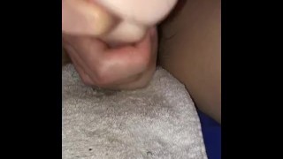 【Uncensored】Masturbation with big dick 3 cums 3/21