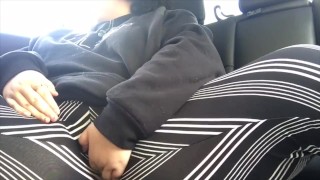 my first PUBLIC MASTURBATION i came fast in my work parking lot