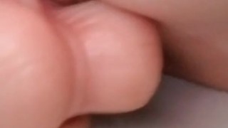 Riding a dildo SHORT CLIP