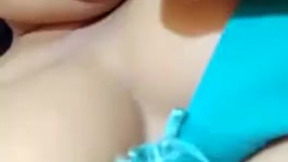Indian slut sucking dildo