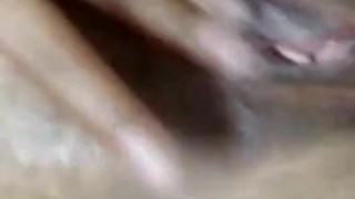Indian slut sucking dildo