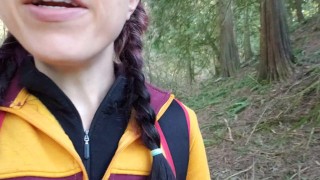 A Much Needed Piss Outside On My Hike
