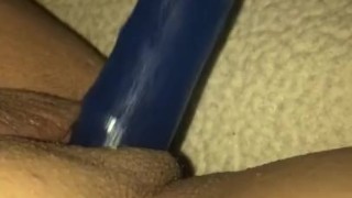 WHILE DADDYS GONE-I FUCK MY CREAMY PUSSY 