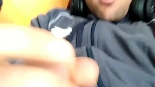 Opera handjob, super horny excitement! 