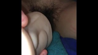 【Uncensored】Masturbation with big dick 3 cums 3/22
