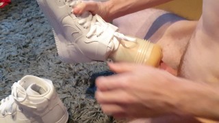 4K - Fucking Stoyas pussy with/and Nike Airforce 1 sneaker
