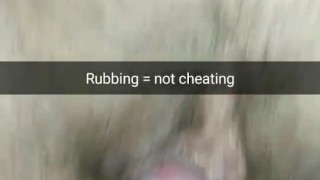 Rubbing your wife pussy- it's not cheating [Snapchat. Cuckold]