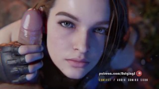 Jill Valentine Handjob