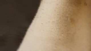 Playing with my dirty and sweaty Feet after Workout