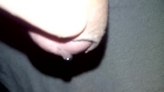See my Very hairy and a drop of pre cum muy de cerca mi peluda verga