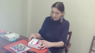 Inhale 15 Gypsy Dolores smoking fetish and unpacking sexy presents