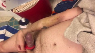 Pumped after being bored at home