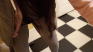 Fingering My Asshole While I Piss At The Thai Restaurant