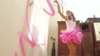 Gina Gerson Part 1 - Petite Schoolgirl DESTROYED by Teacher