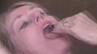 Creampie From Granny's Fuck Buddy