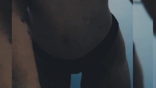 Had some fun before getting in the shower 