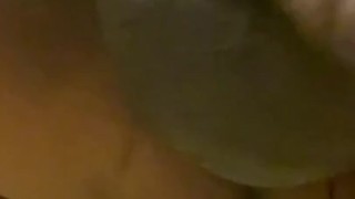 Shoving stick in my ass