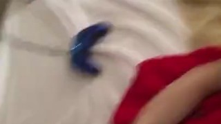 Home alone masturbating with cumshot after 